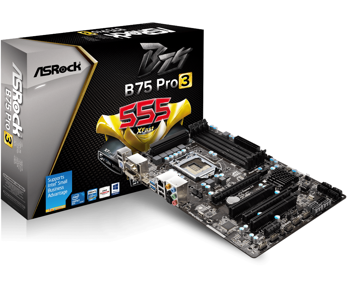 ASRock > B75 Pro3